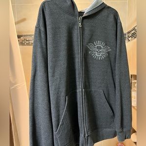 Harley Davidson full zip mens XL